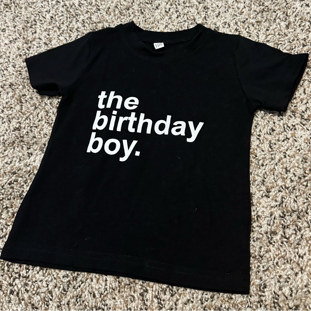 2/$15‼️ Birthday Boy Shirt